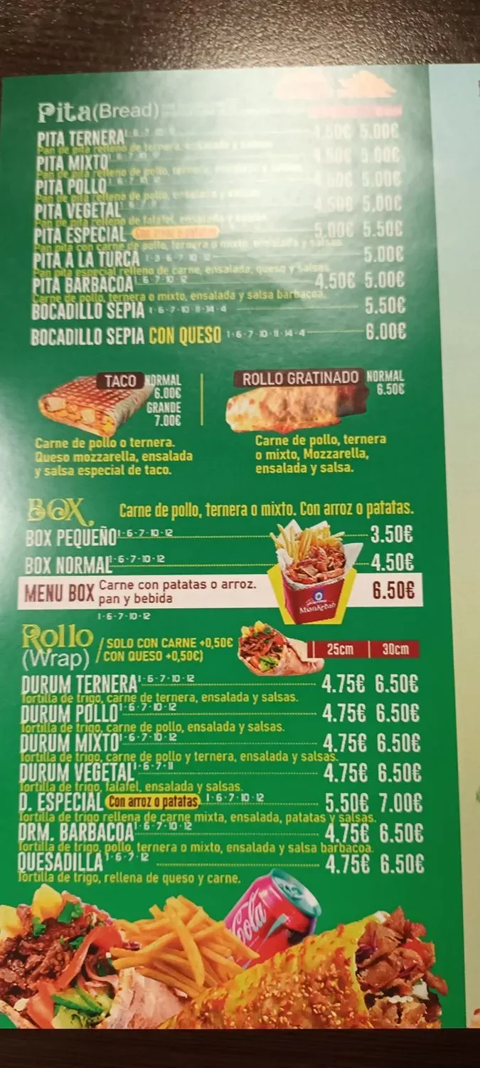 Menu 3