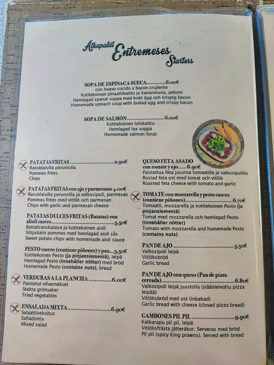 Menu 3