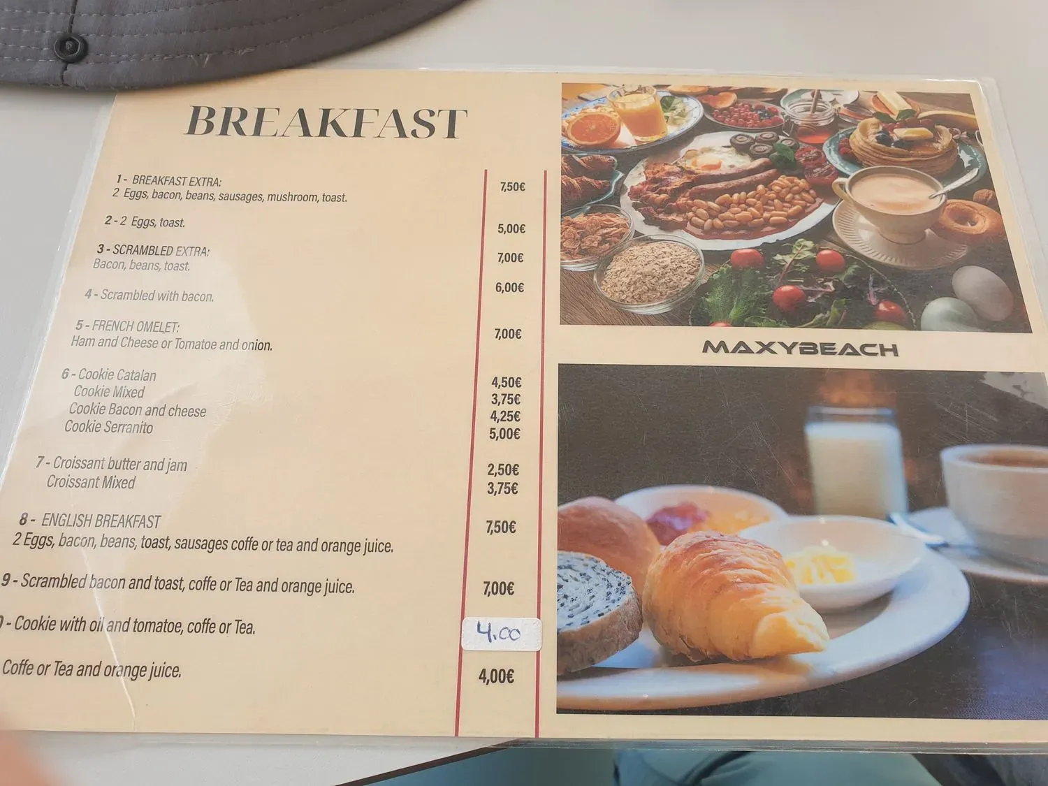 Menu 3