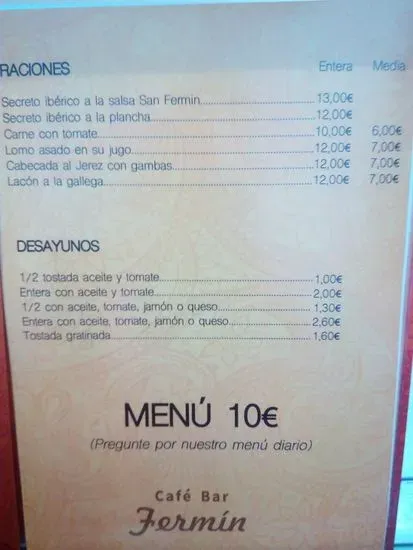 Menu 3