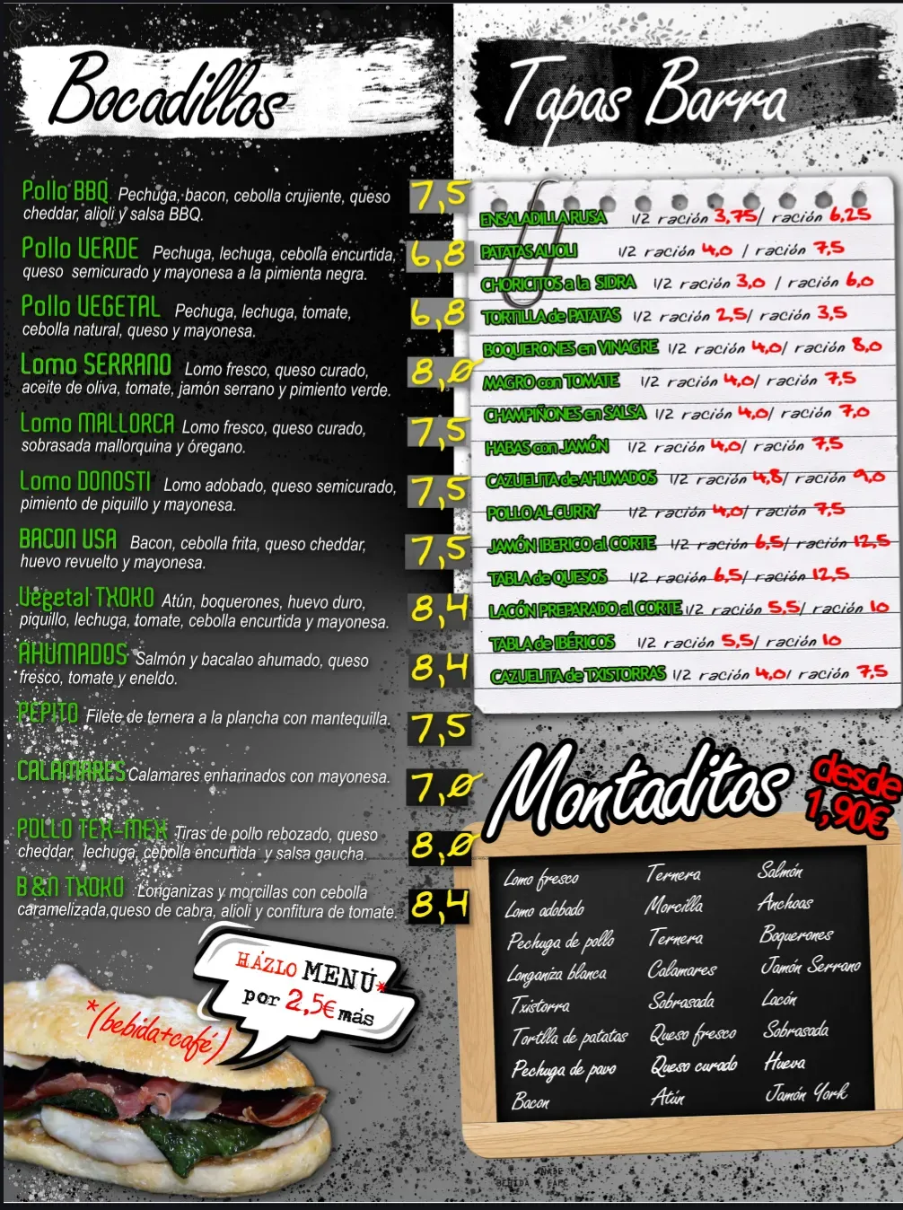 Menu 3