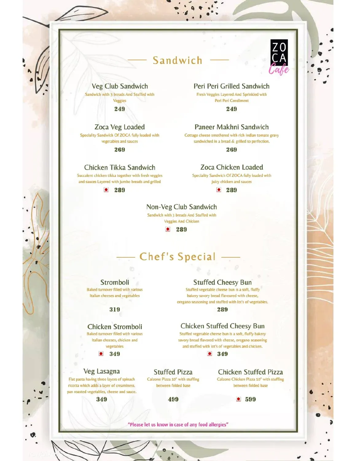 Menu 3