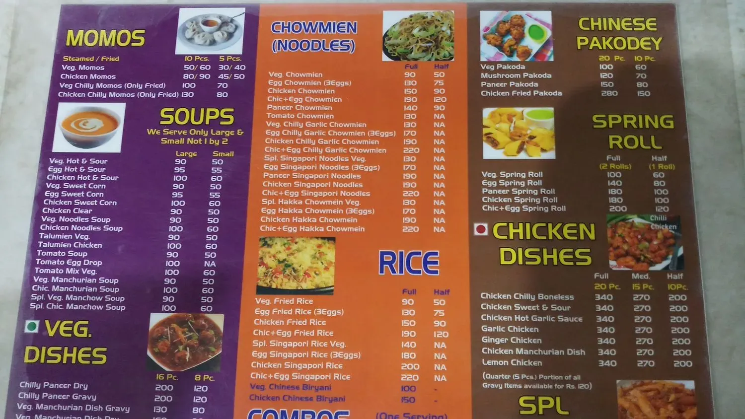 Menu 3