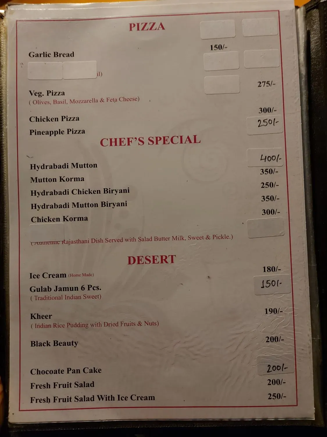 Menu 3