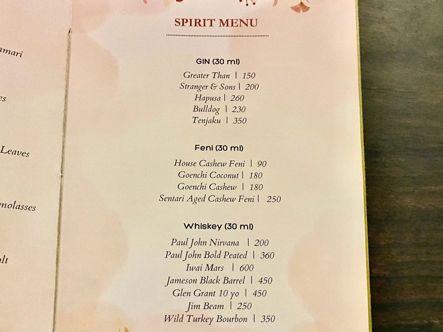 Menu 3