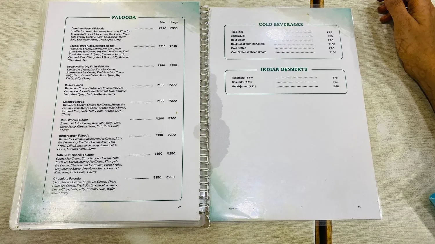 Menu 4