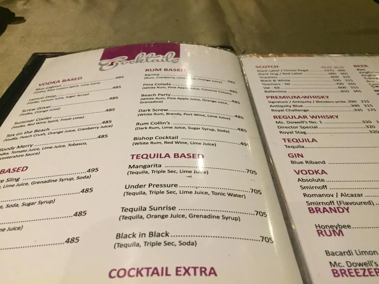 Menu 3