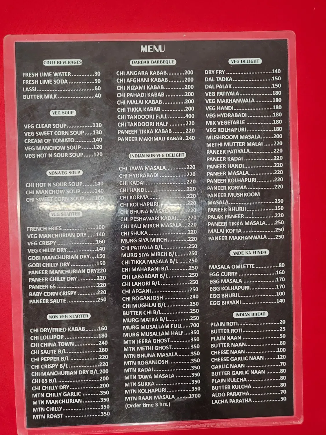 Menu 3