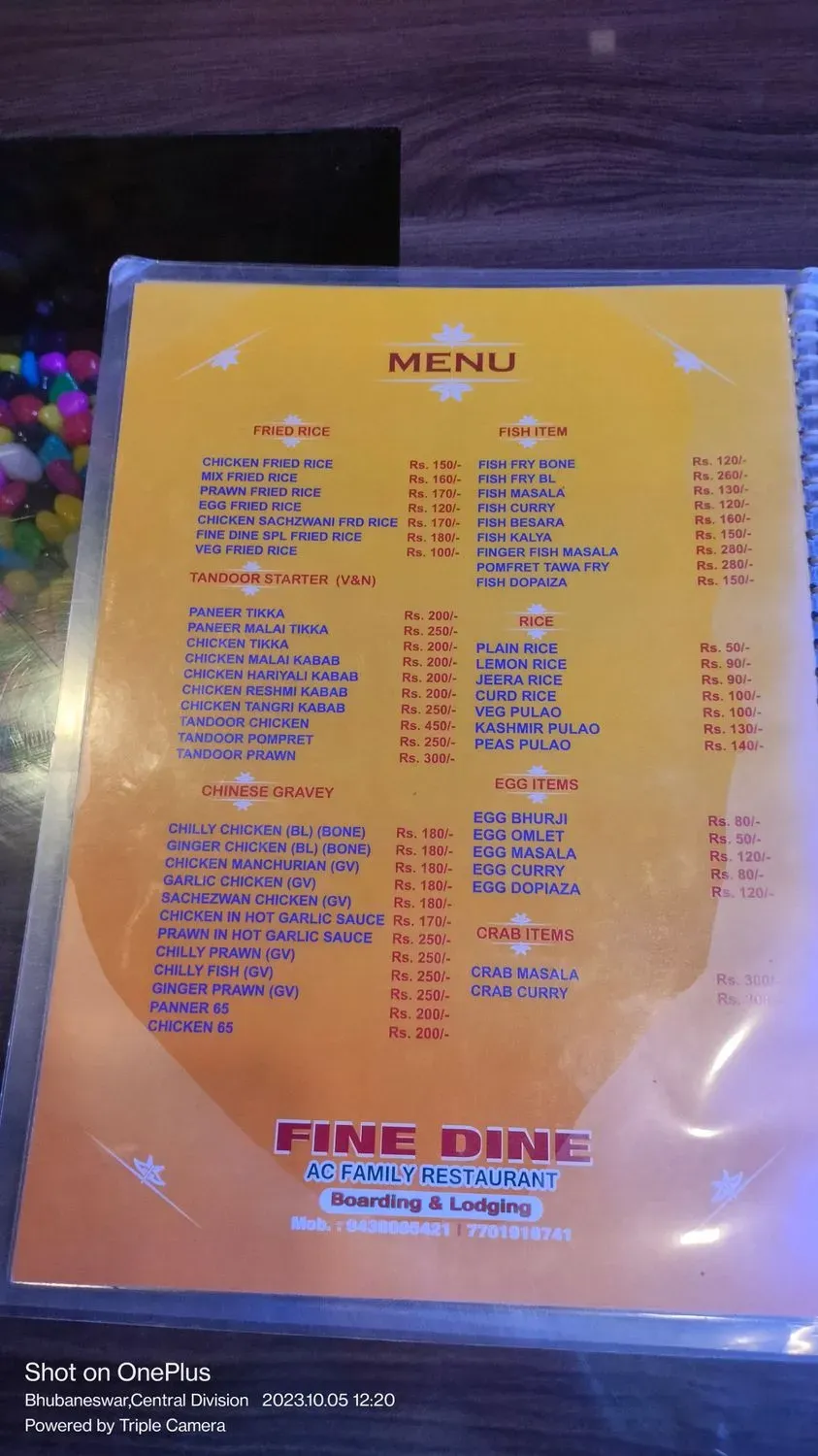 Menu 3