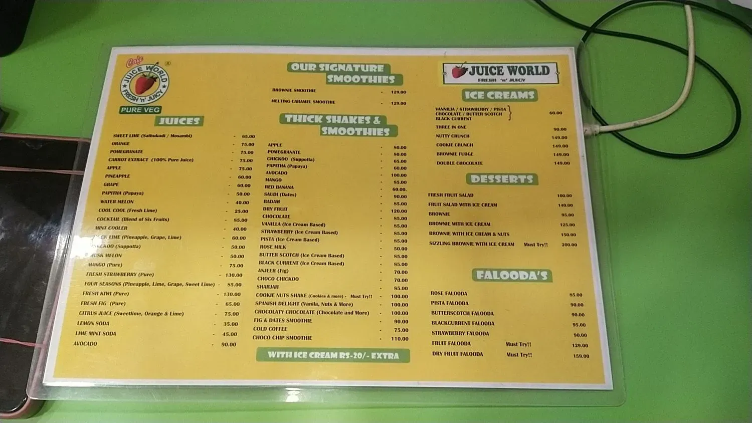 Menu 3