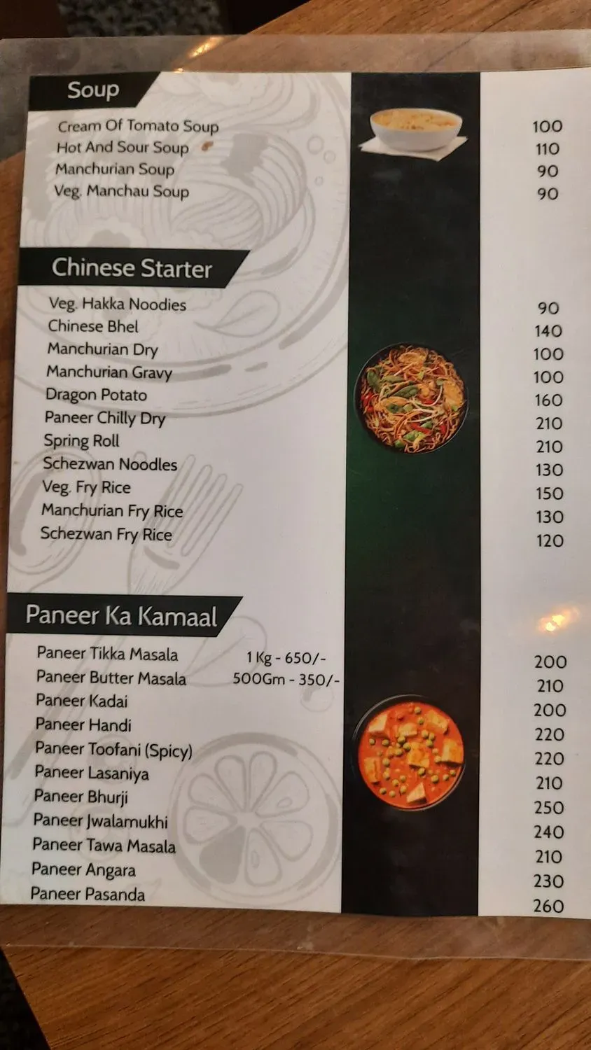 Menu 3