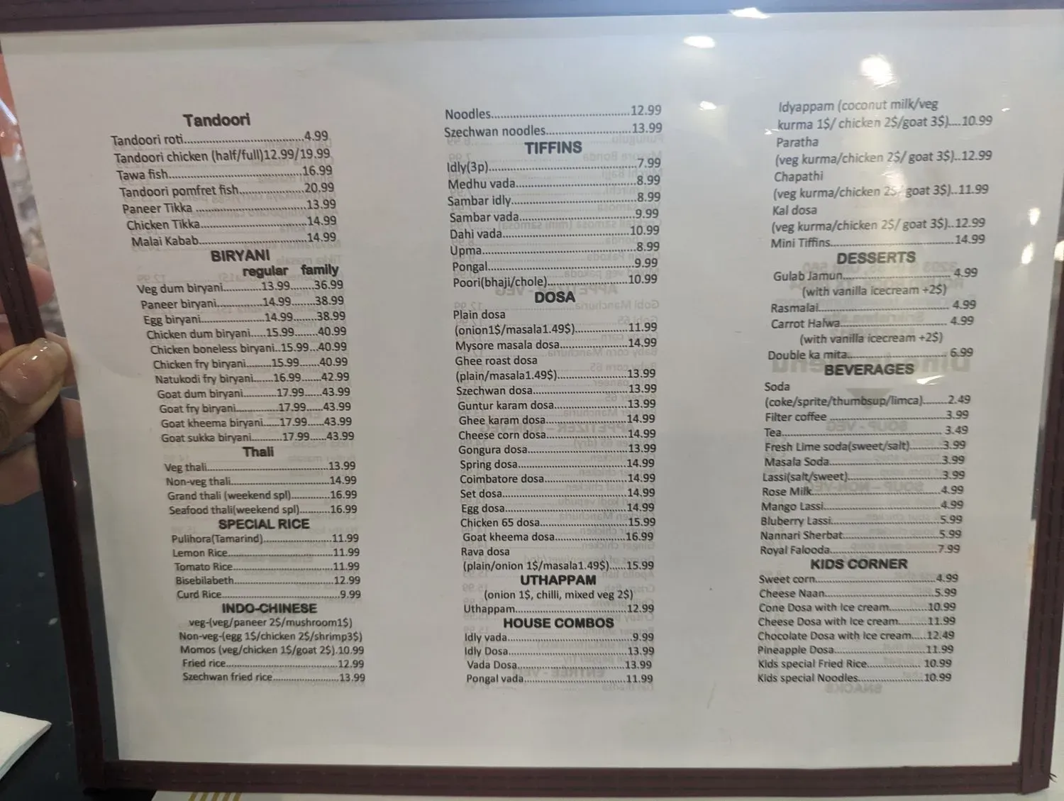 Menu 3