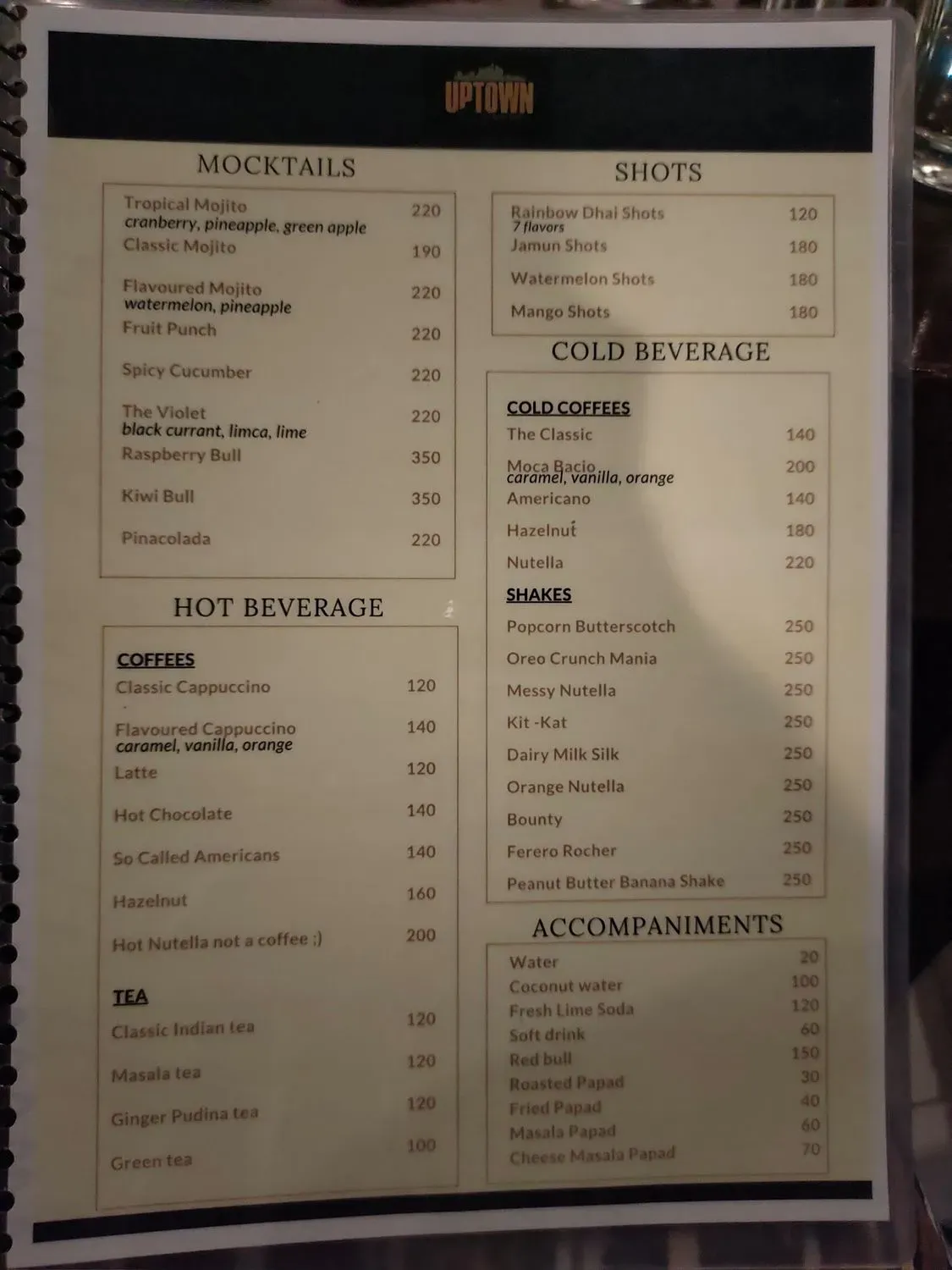 Menu 3