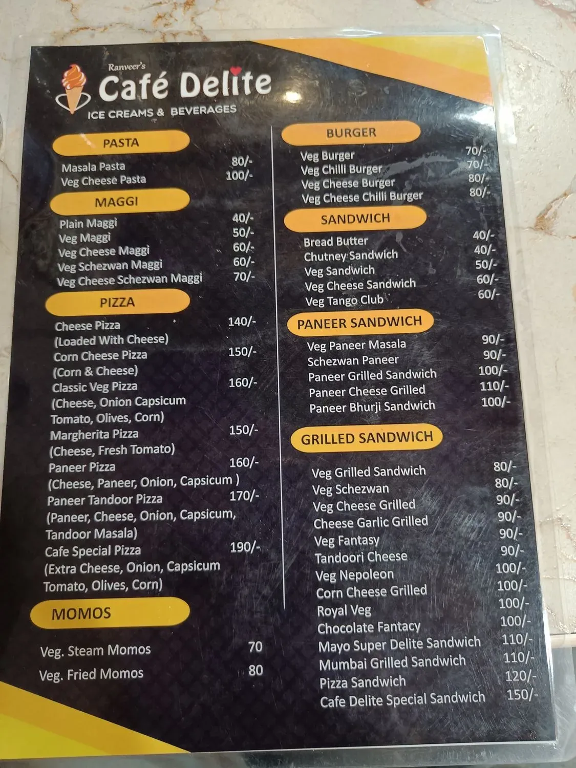 Menu 3