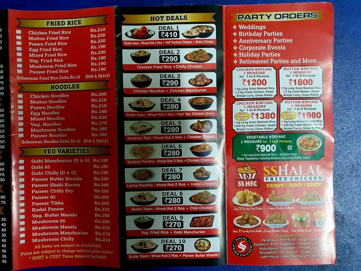 Menu 3