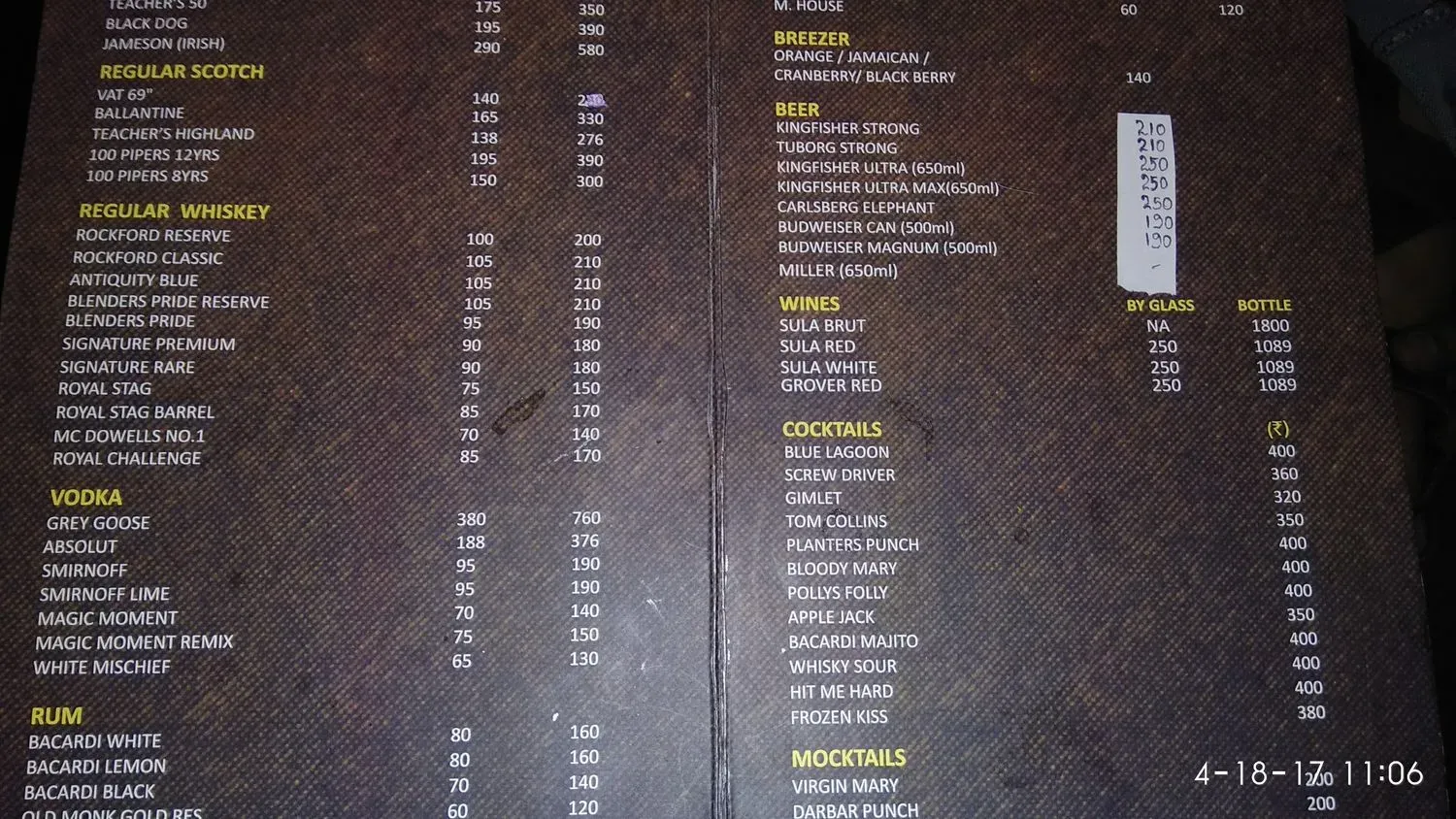 Menu 3