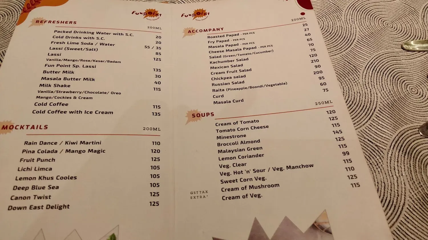 Menu 3