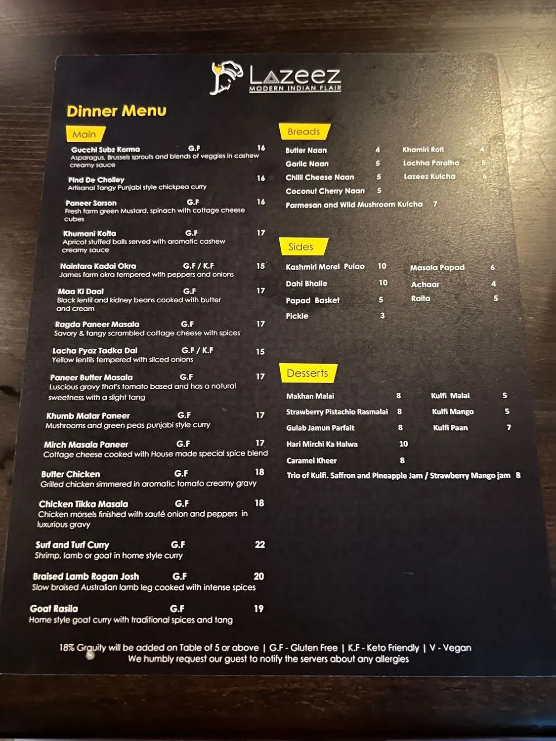 Menu 3