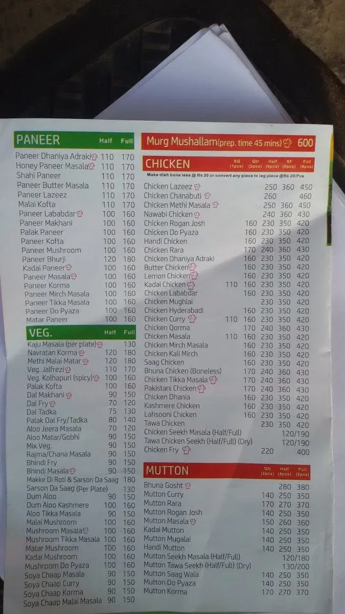 Menu 3