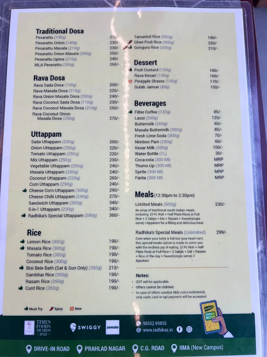 Menu 3