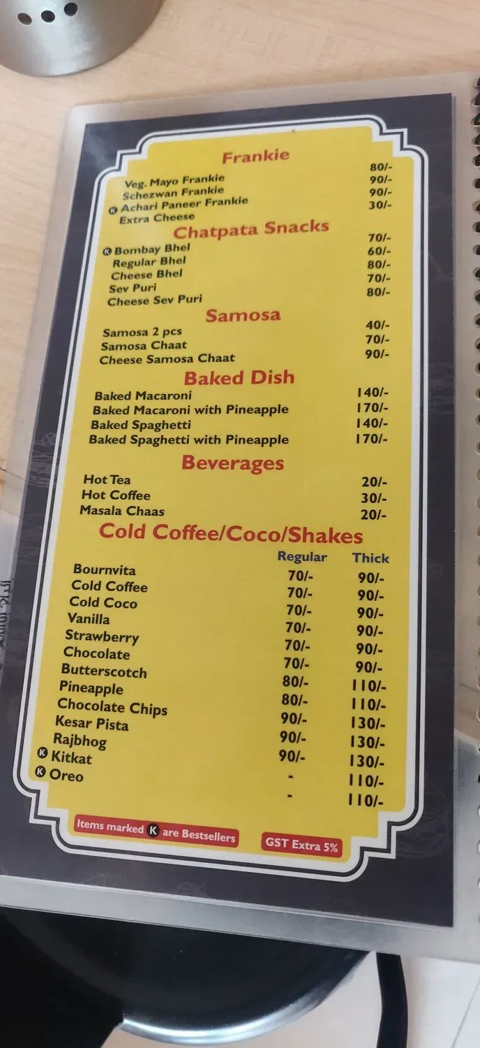 Menu 3