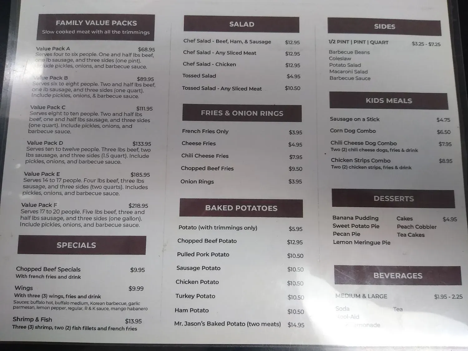 Menu 3