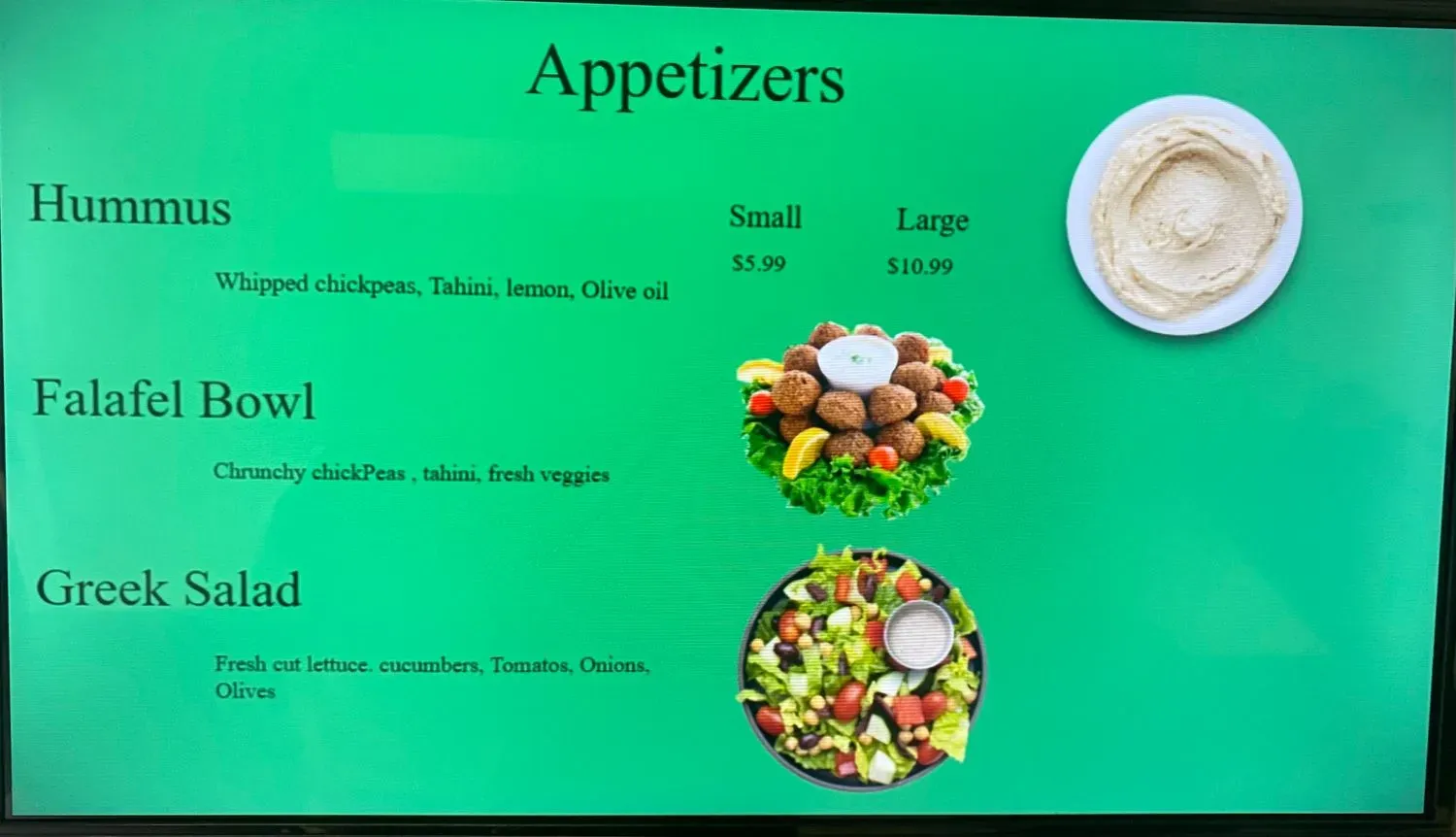 Menu 3