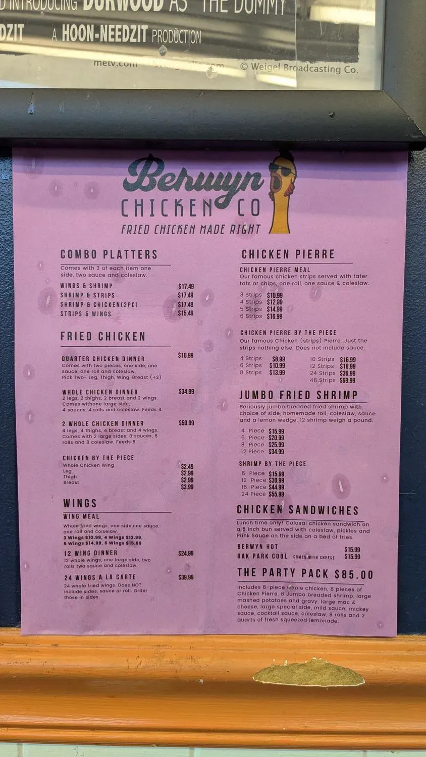 Menu 3