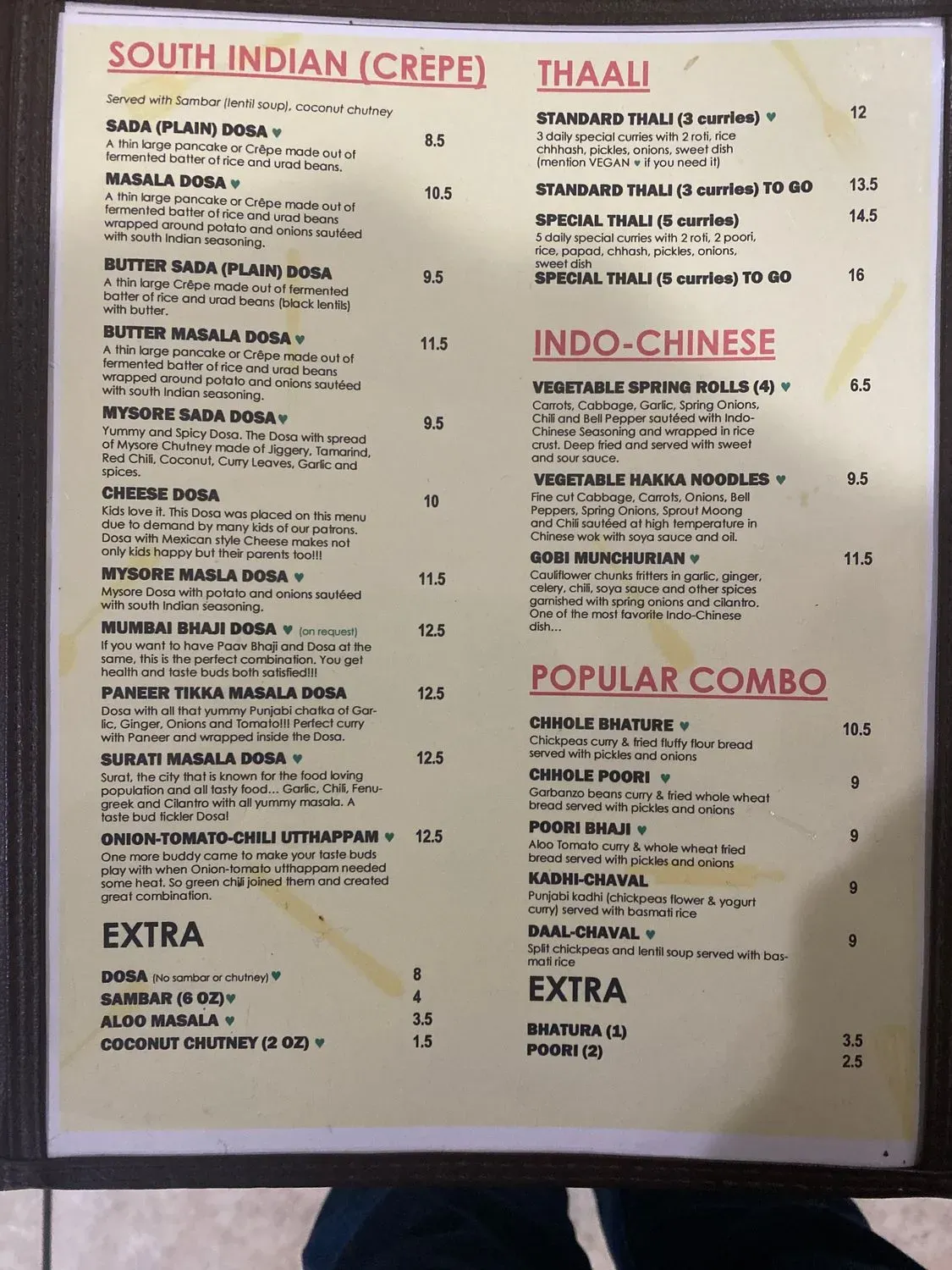 Menu 4