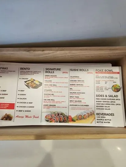 Menu 4