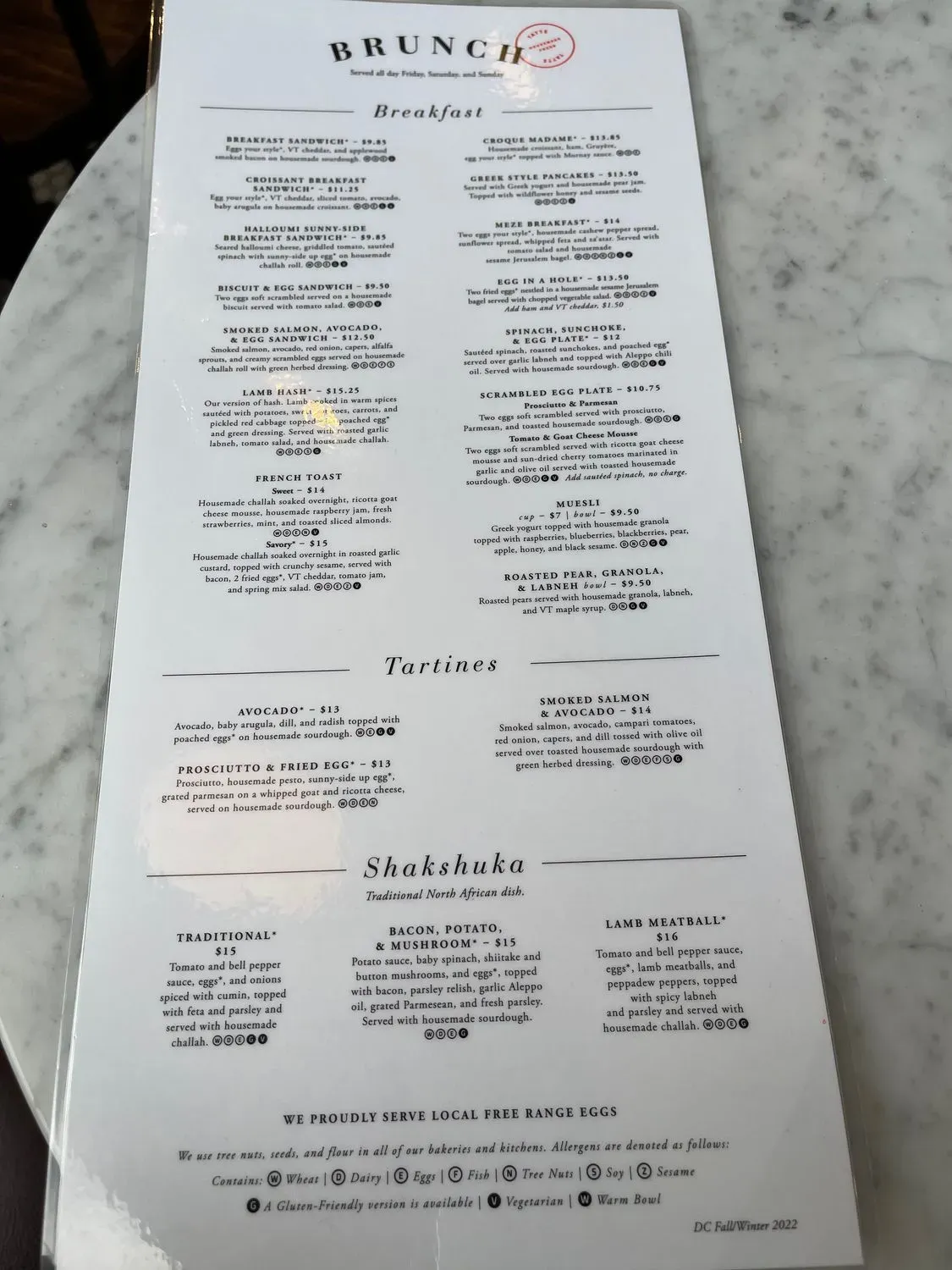 Menu 6