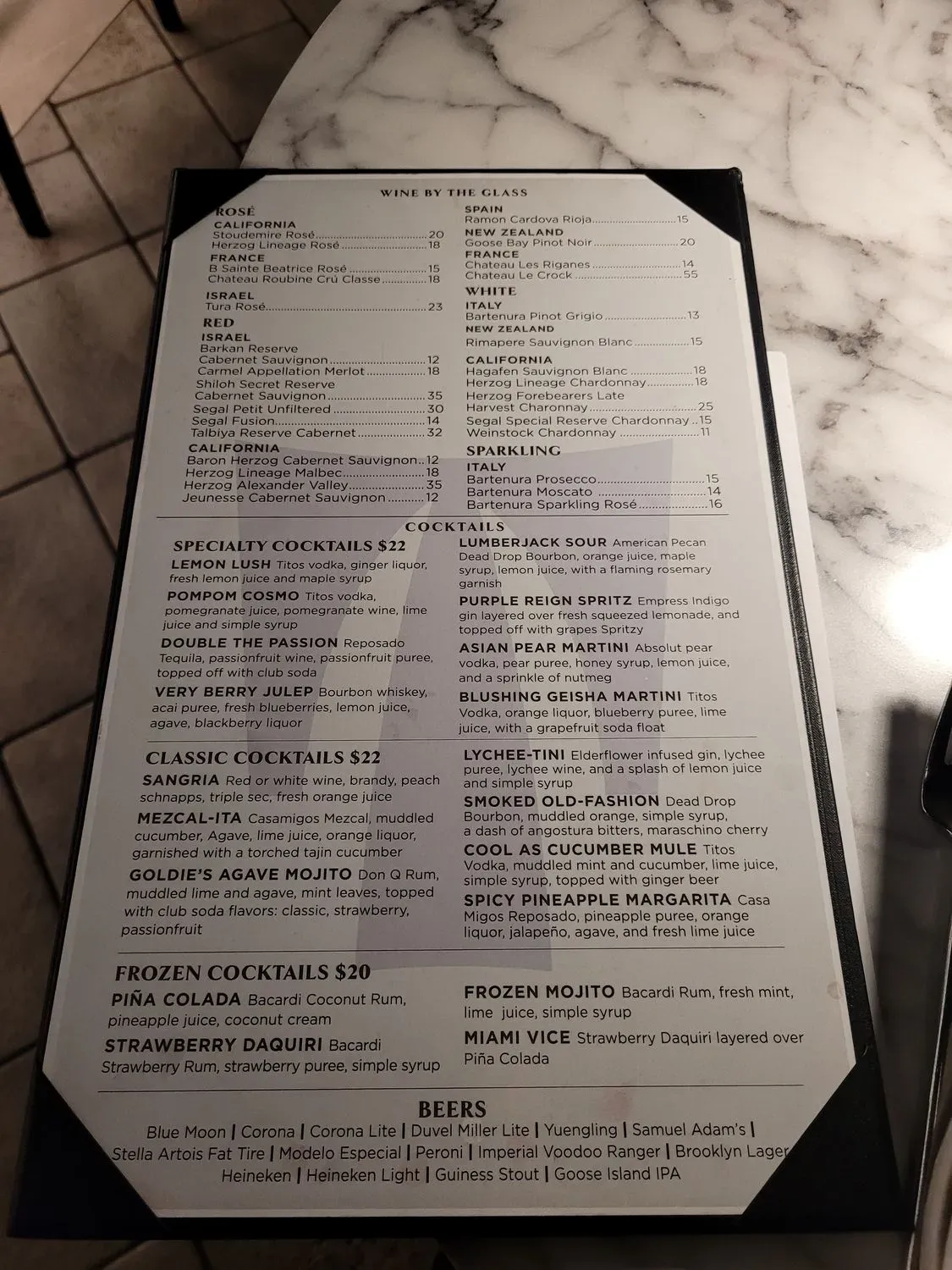 Menu 6