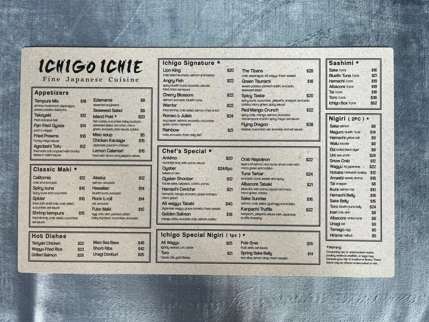 Menu 3