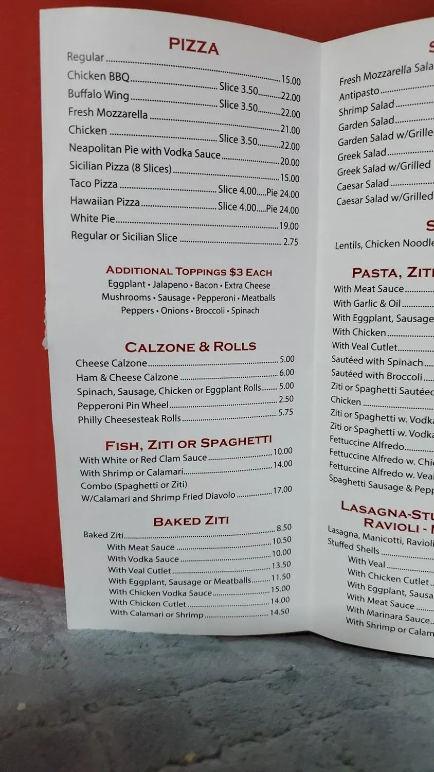 Menu 3