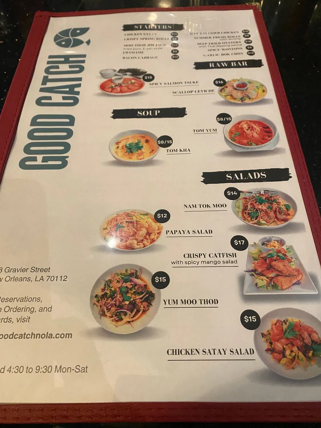 Menu 6