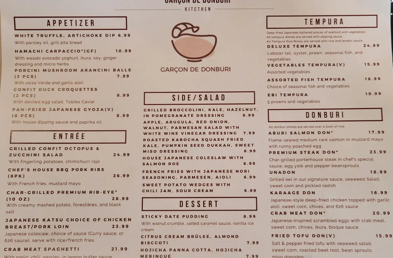 Menu 4