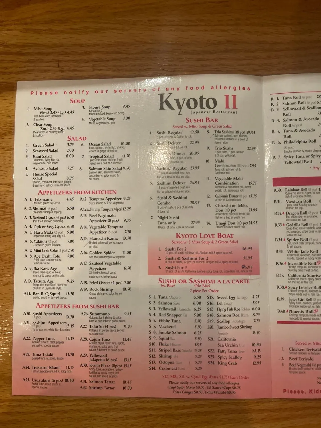 Menu 3