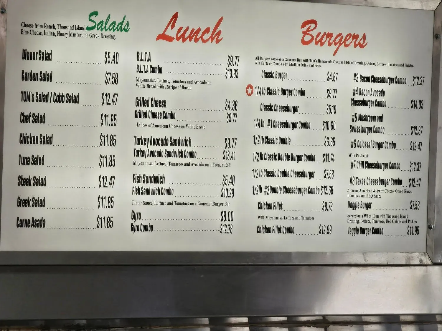 Menu 3