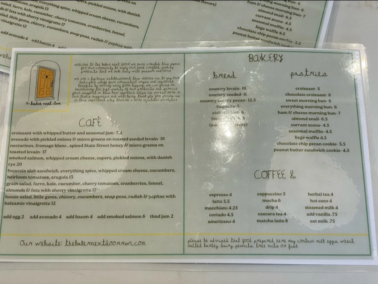 Menu 4