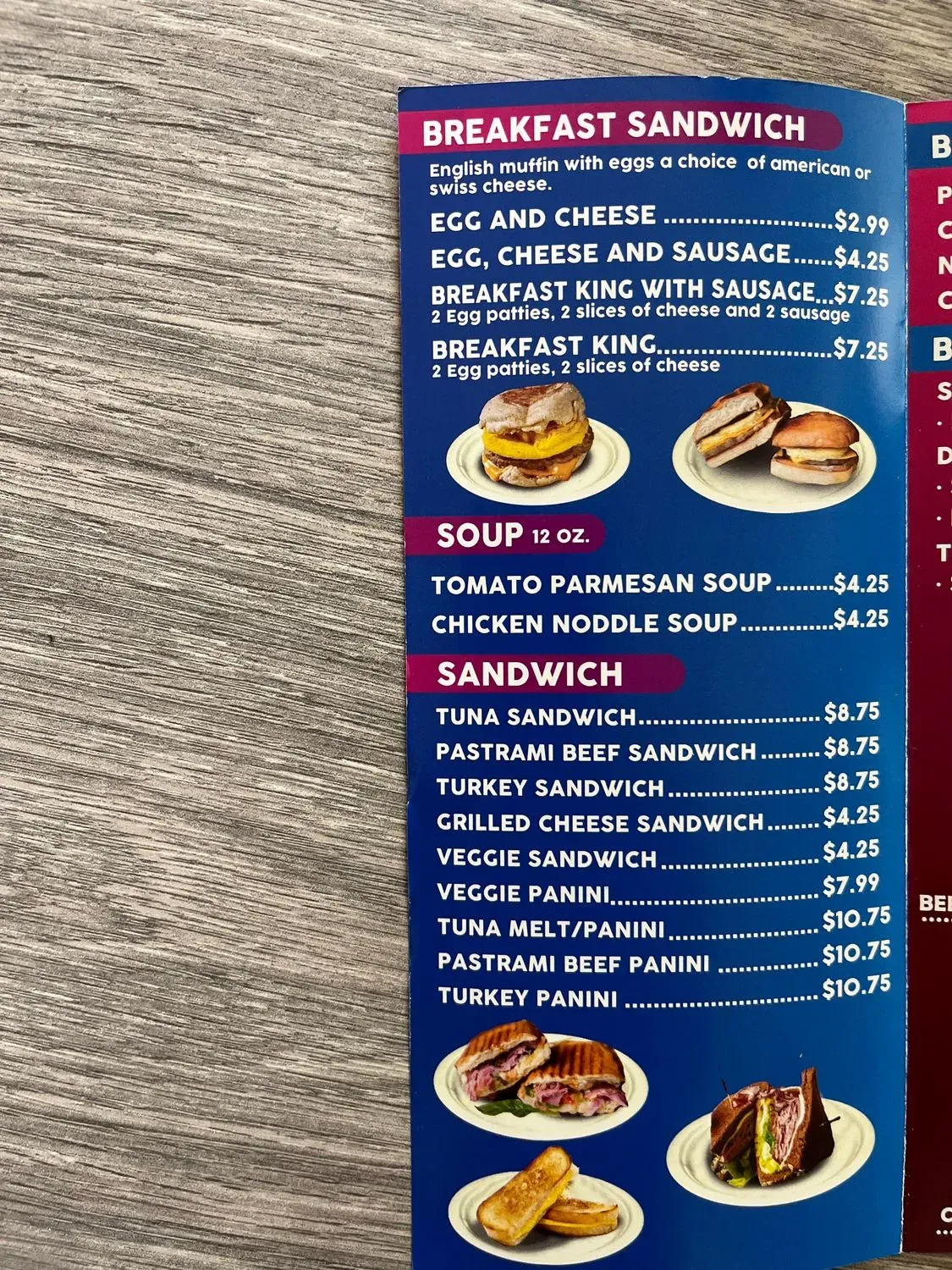 Menu 3