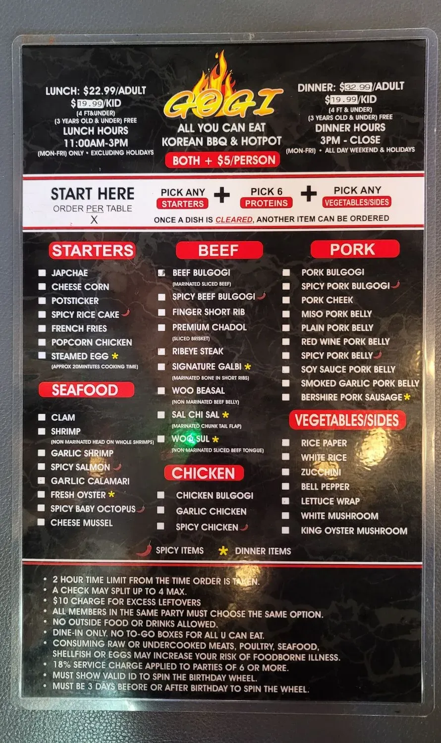 Menu 3