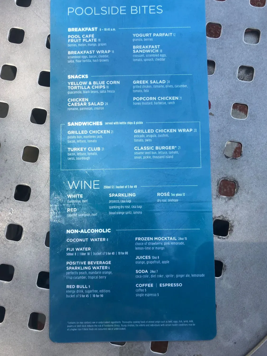 Menu 4