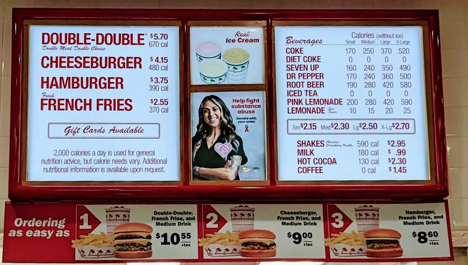 In-N-Out Burger Menu - Updated November 2025