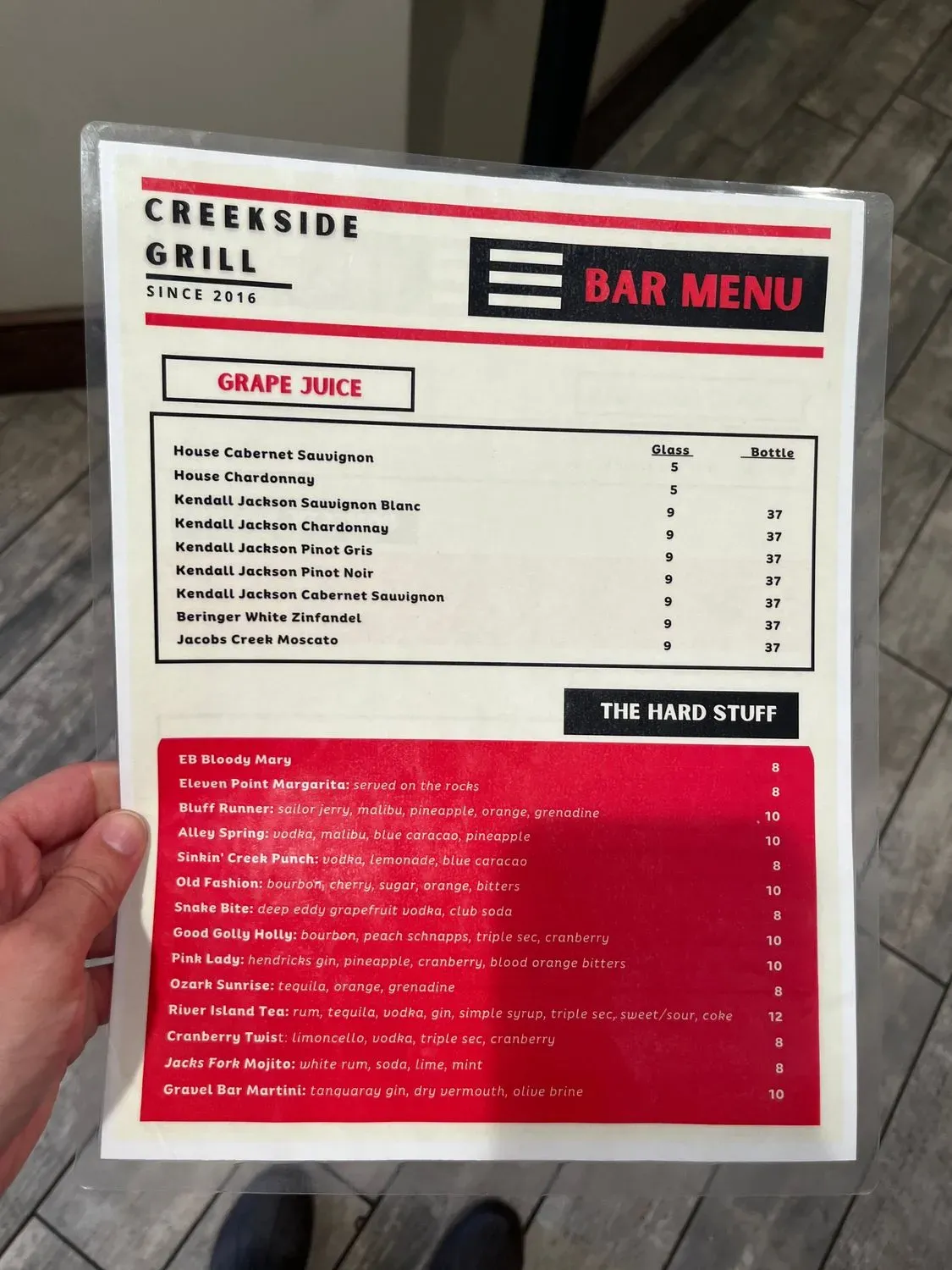 Menu 6