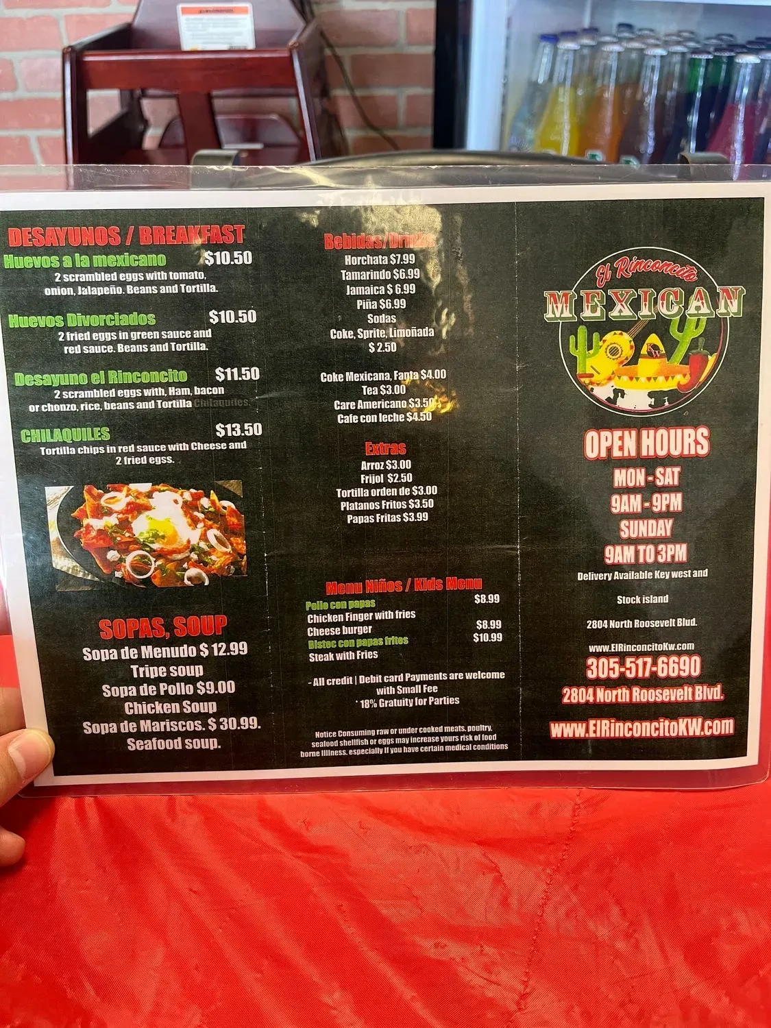 Menu 6