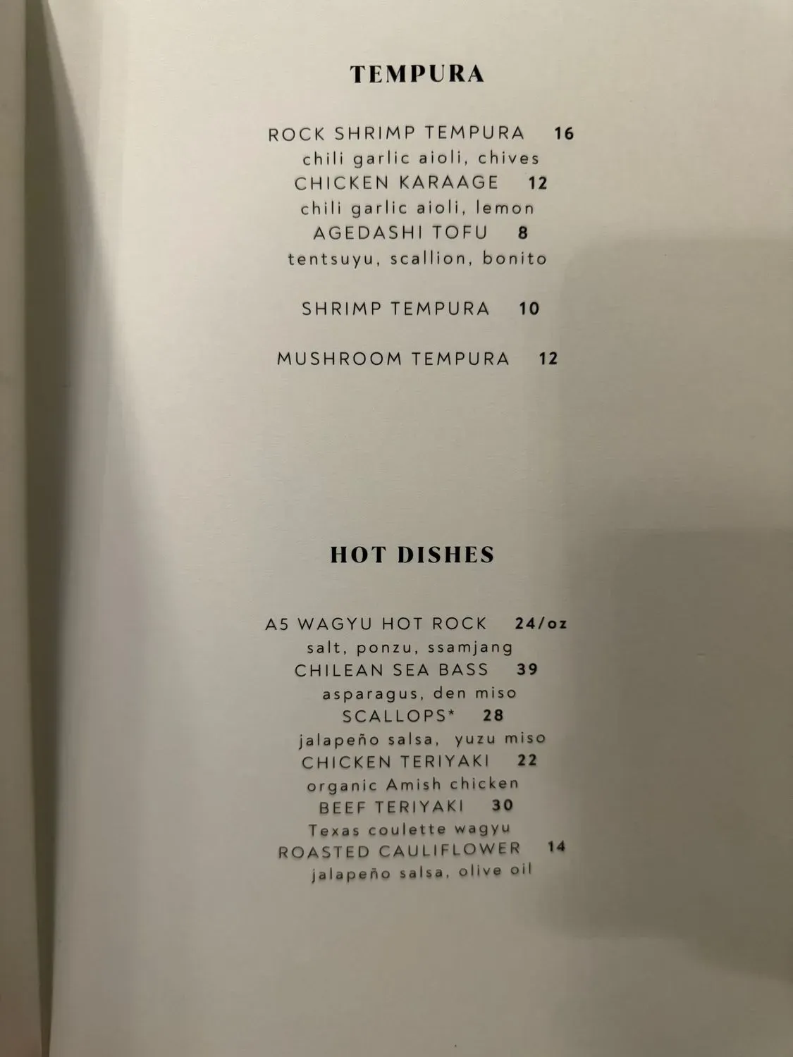 Menu 6