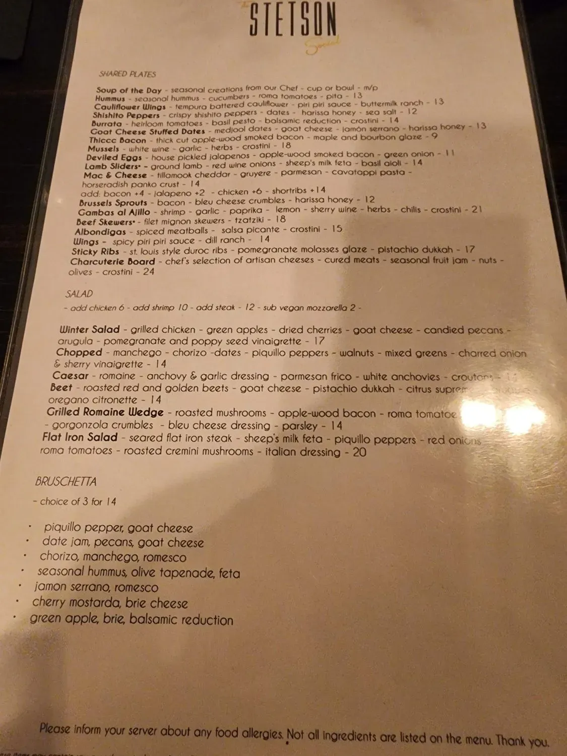 Menu 4