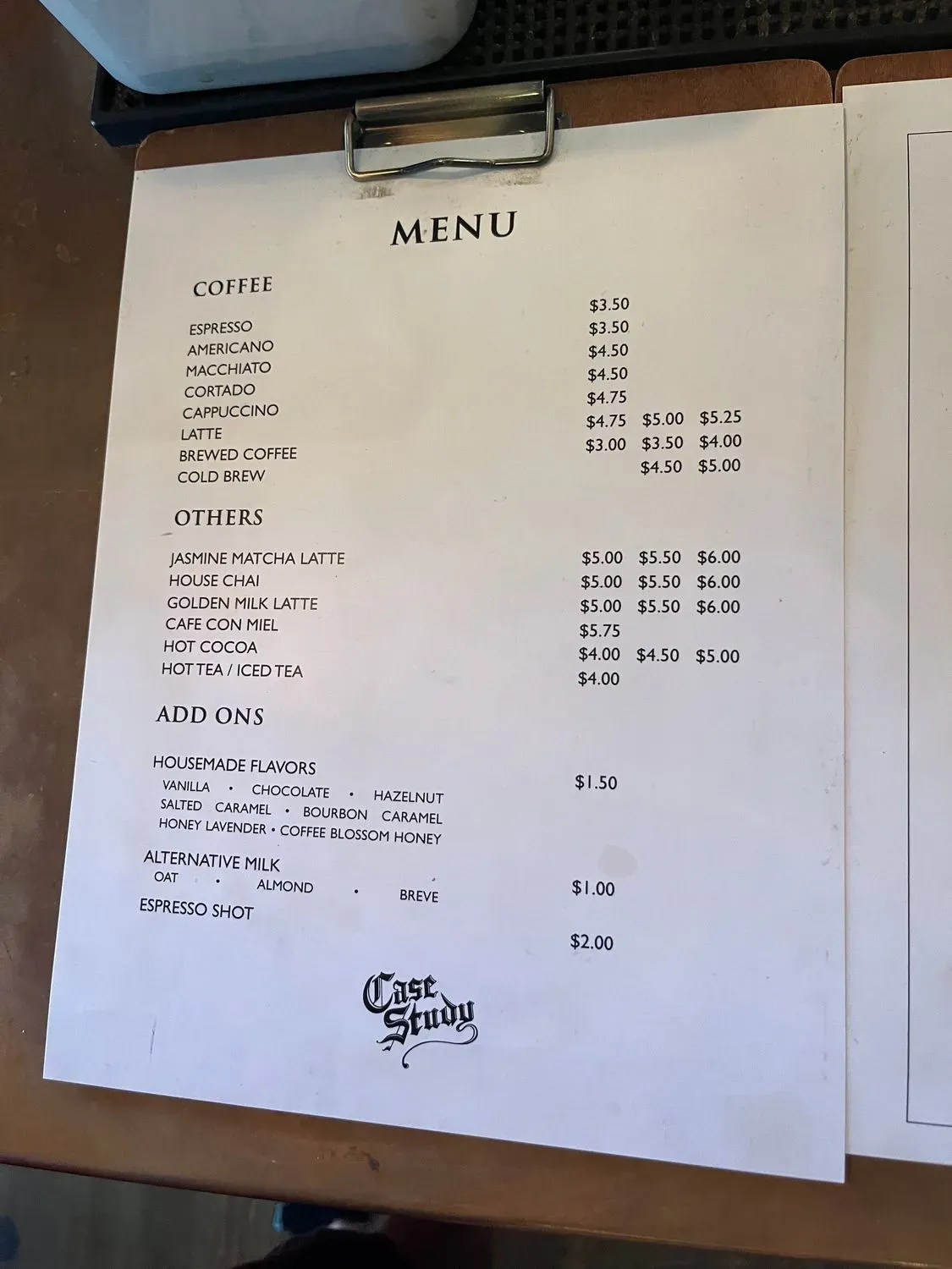 Menu 4