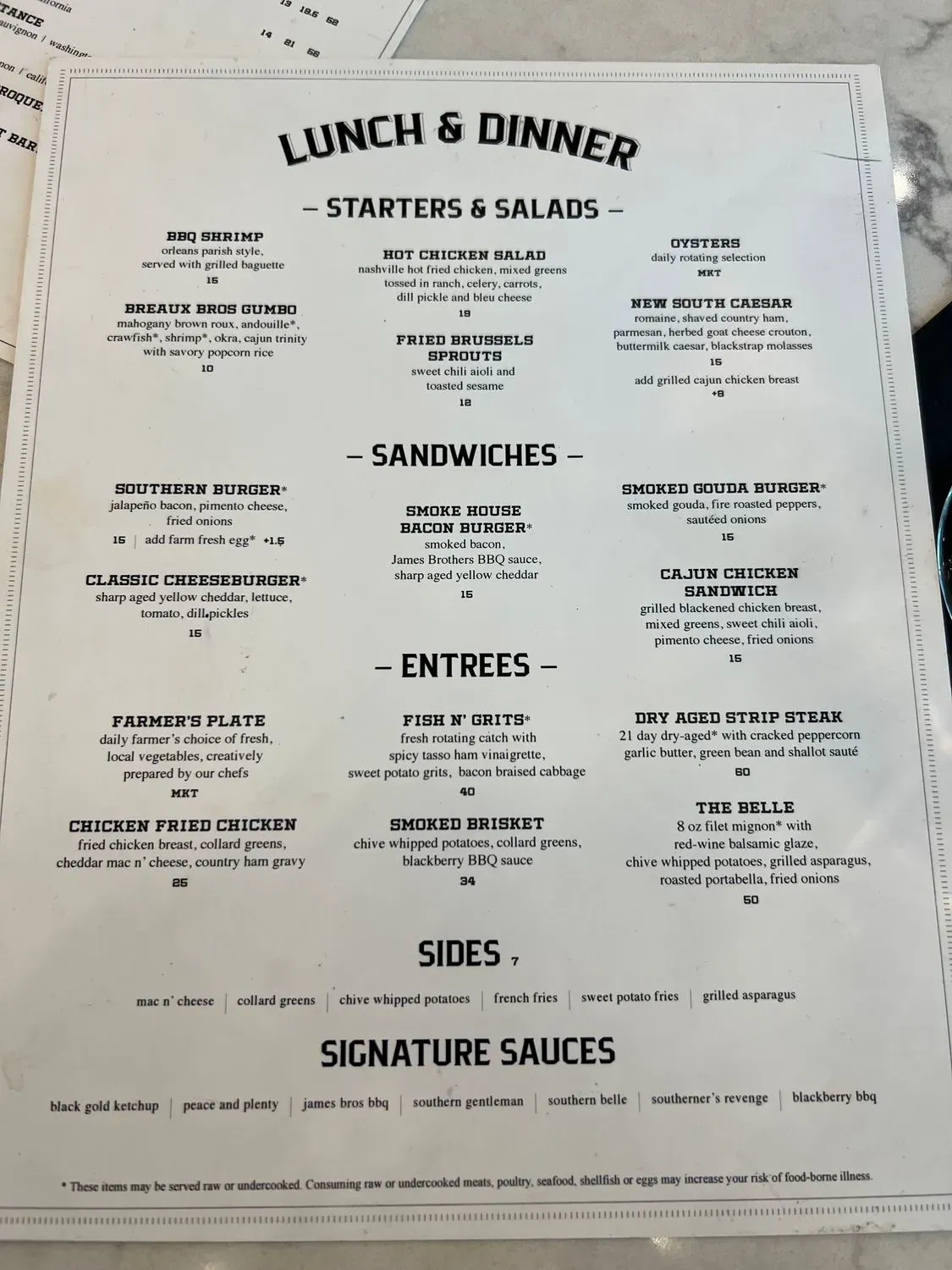 Menu 3