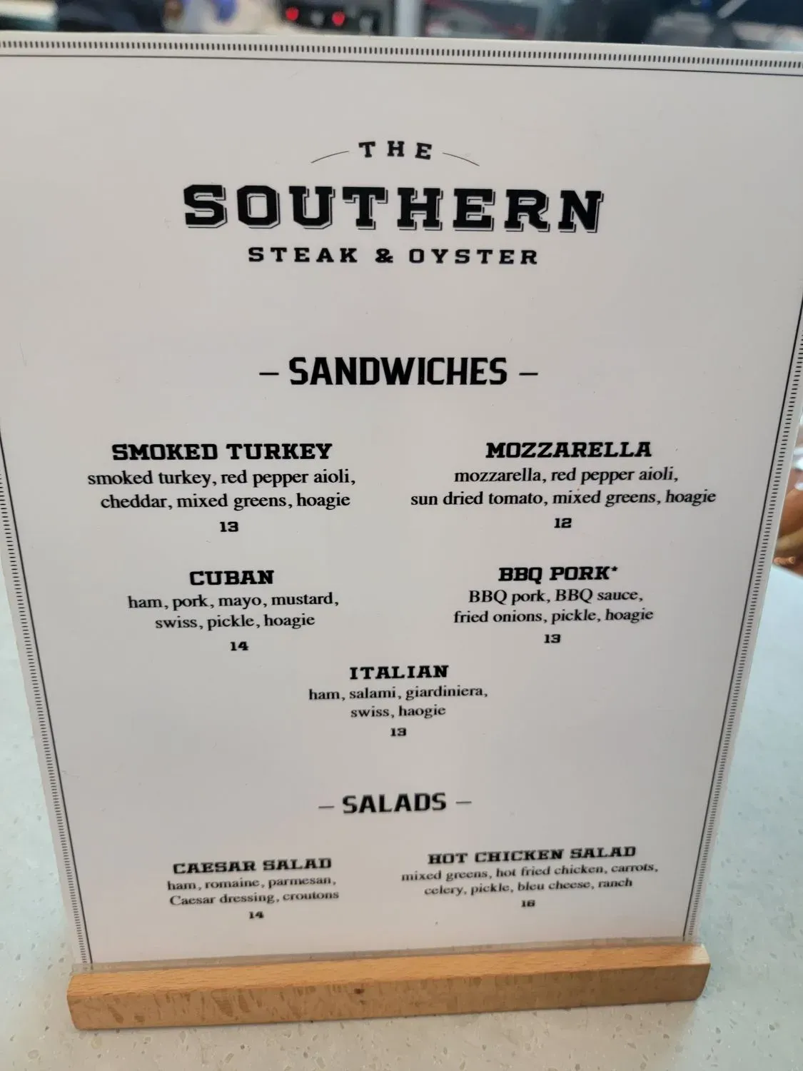 Menu 4